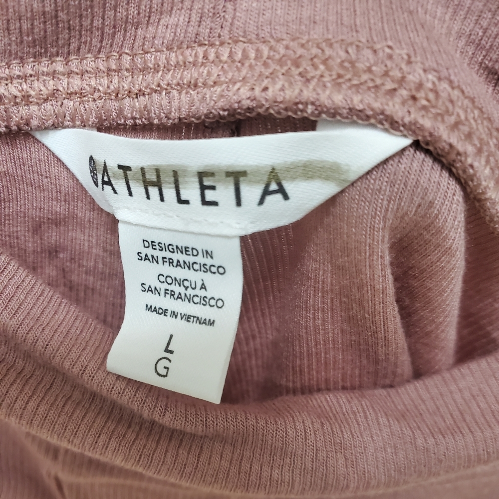 Athleta Well Rested Rib Sleep Shorts - Picture 6 of 8